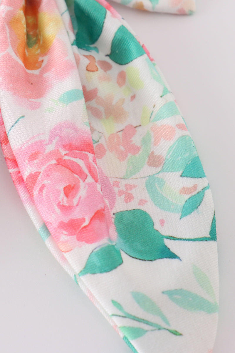 Sweet Peonies Sailor Bow