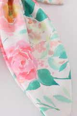 Sweet Peonies Sailor Bow