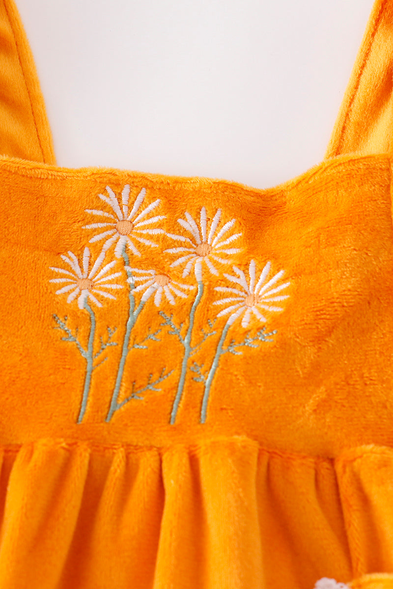 Velvet Daisy Flutter Baby Bloomers Set by Abby & Evie