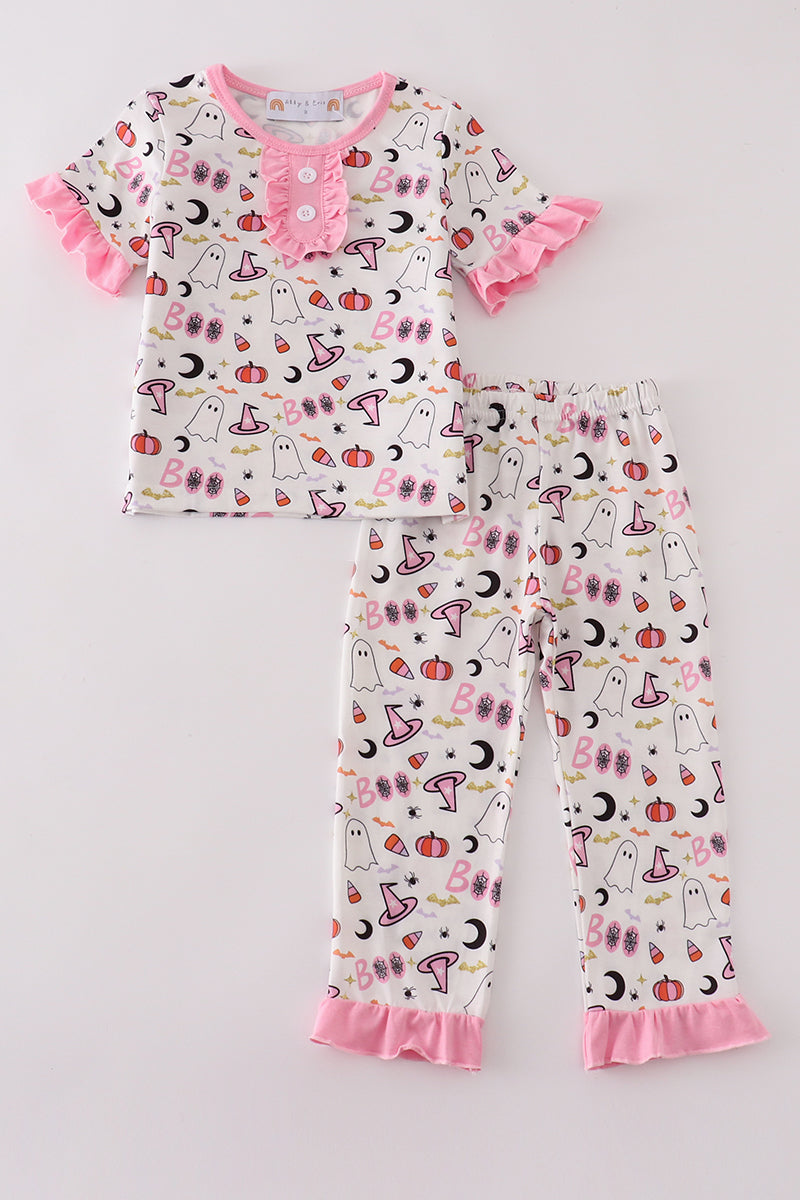 Enchanted Charm Ruffled Loungewear Set by Abby & Evie