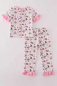 Enchanted Charm Ruffled Loungewear Set by Abby & Evie