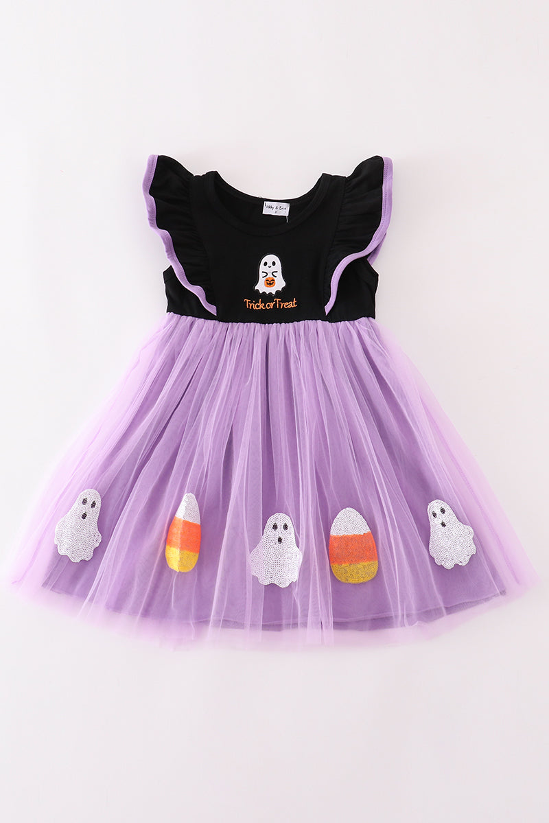 Candy Corn Cutie Tulle Dress by Abby & Evie