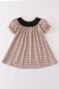 Ghostly Gingham Delight Dress by Abby & Evie