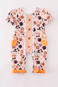 Halloween Treats Baby Romper by Abby & Evie