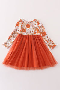 Autumn Blossom Tulle Dress by Abby & Evie