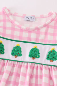 Gingham Wonderland French Knot Outfit Set by Abby & Evie