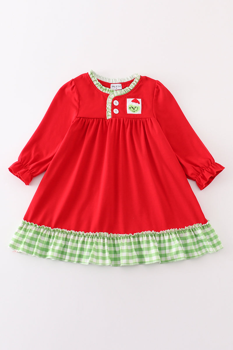 Merry Mischief Ruffle Dress by Abby & Evie