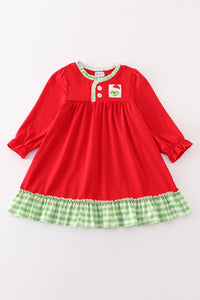 Merry Mischief Ruffle Dress by Abby & Evie