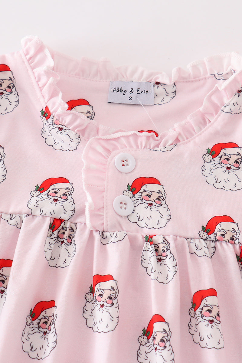 Blushing Santa Little Nightgown by Abby & Evie