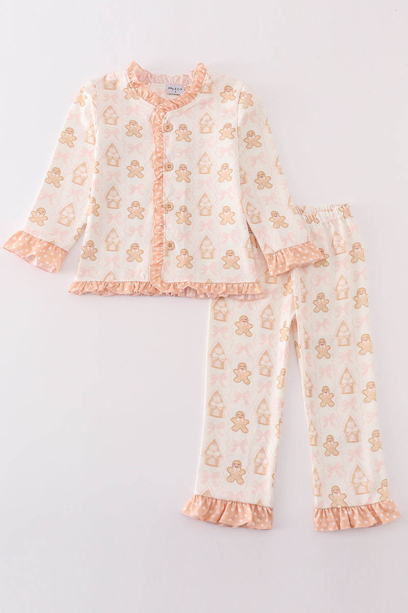 Sweet Gingerbread Loungewear Set by Abby & Evie