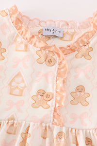 Sweet Gingerbread Loungewear Nightgown by Abby & Evie