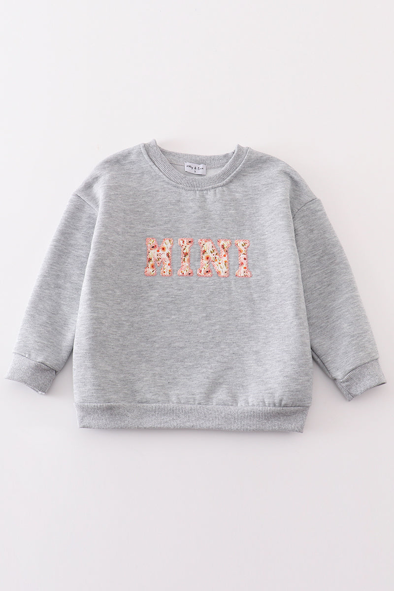 Gray Cozy Mama & Mini Fleece Sweatshirts by Abby & Evie