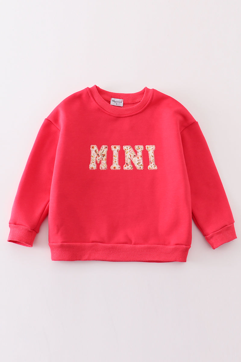 Red Cozy Mama & Mini Fleece Sweatshirts by Abby & Evie