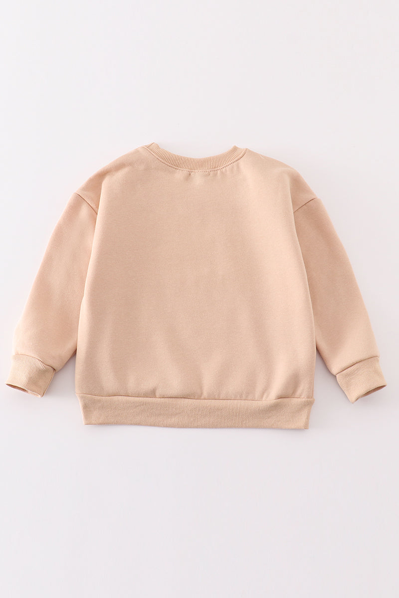 Beige Cozy Mama & Mini Fleece Sweatshirts by Abby & Evie