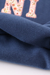 Navy Blue Cozy Mama & Mini Fleece Sweatshirts by Abby & Evie