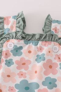 Blossom Ruffle Romper by Abby & Evie