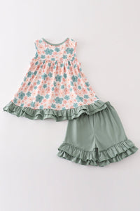 Blossom Ruffle Outfit Set by Abby & Evie