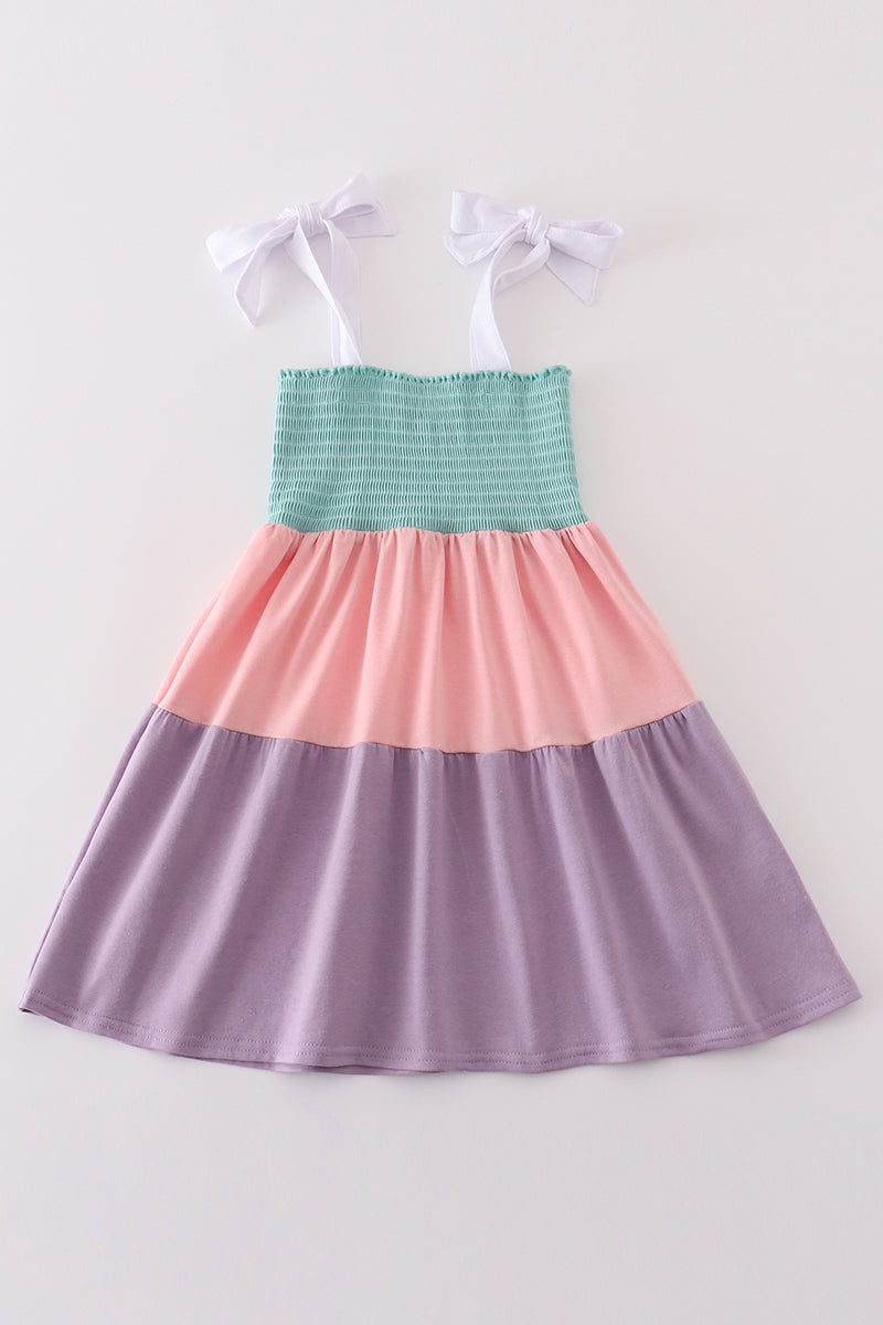 Tiered Sweetness Smocked Mom & Me Dress
