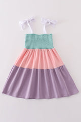 Tiered Sweetness Smocked Mom & Me Dress