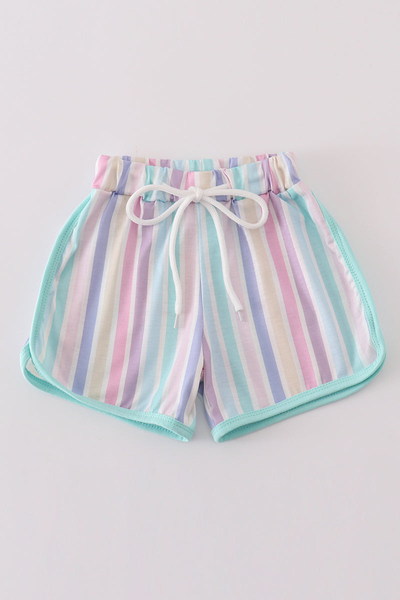 Pastel Harmony Girls Shorts by Abby & Evie