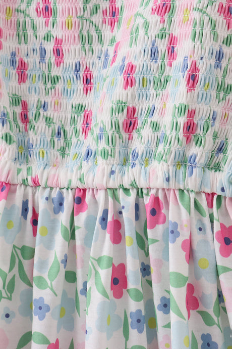 Meadow Delight Smocked Dress | Women's