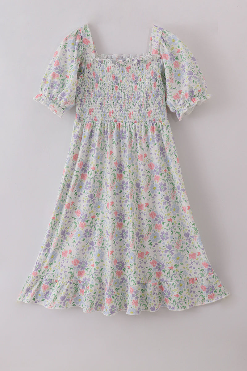 Garden Smocked Dress | Women's