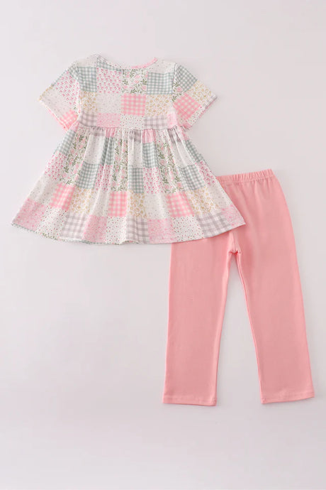 Pastel Patchwork Outfit Set