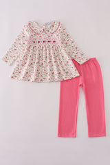 Rose Garden Heirloom Smocked Set