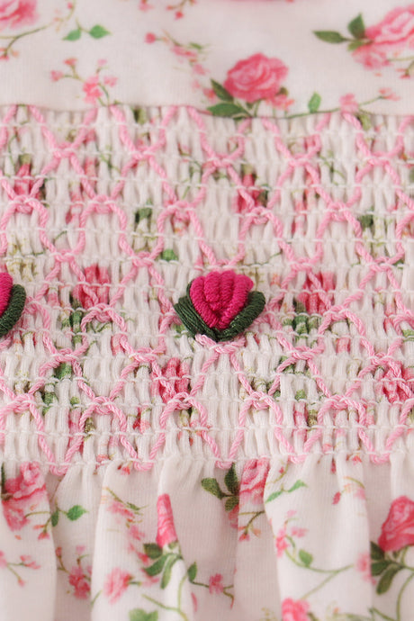 Rose Garden Heirloom Smocked Set