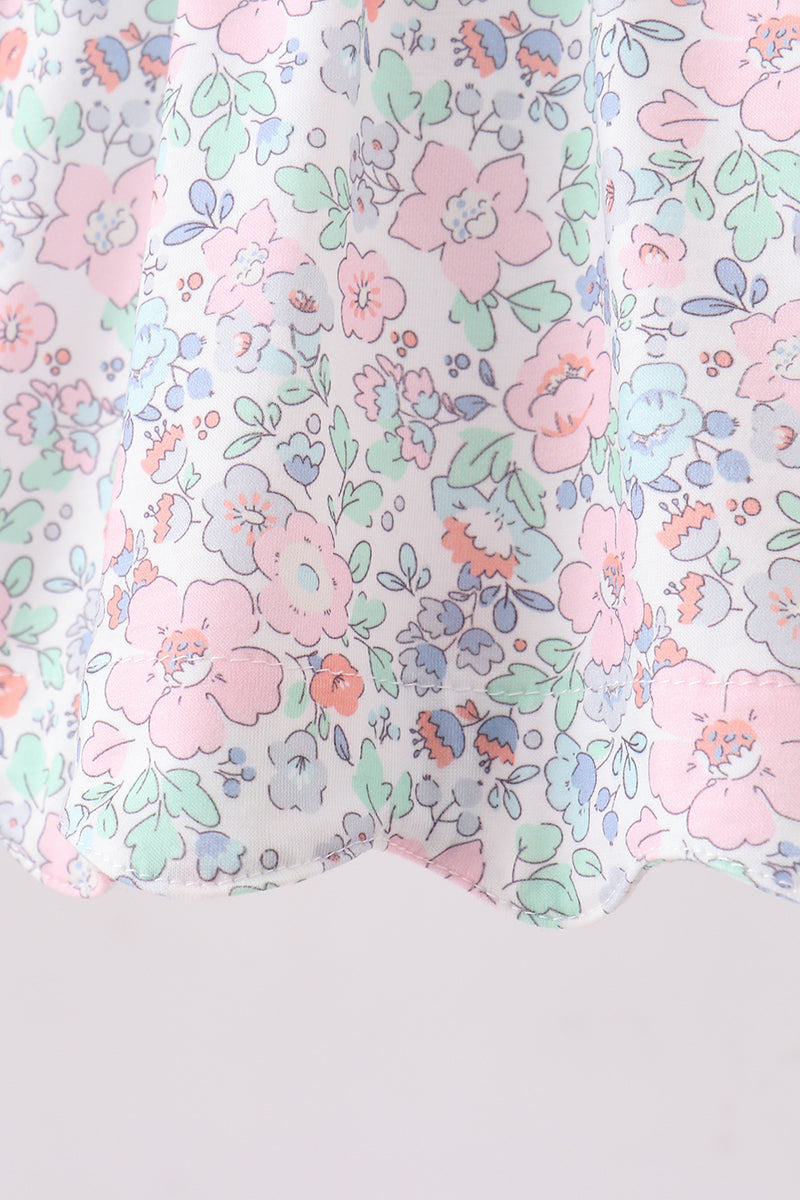 Spring Posy Baby Bloomers Set