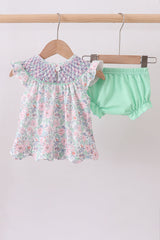 Spring Posy Baby Bloomers Set
