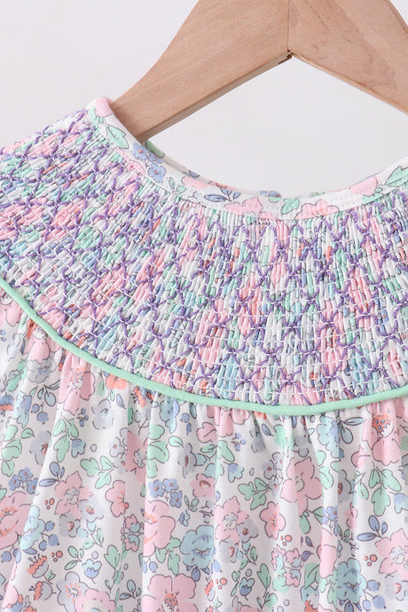 Spring Posy Smocked Set