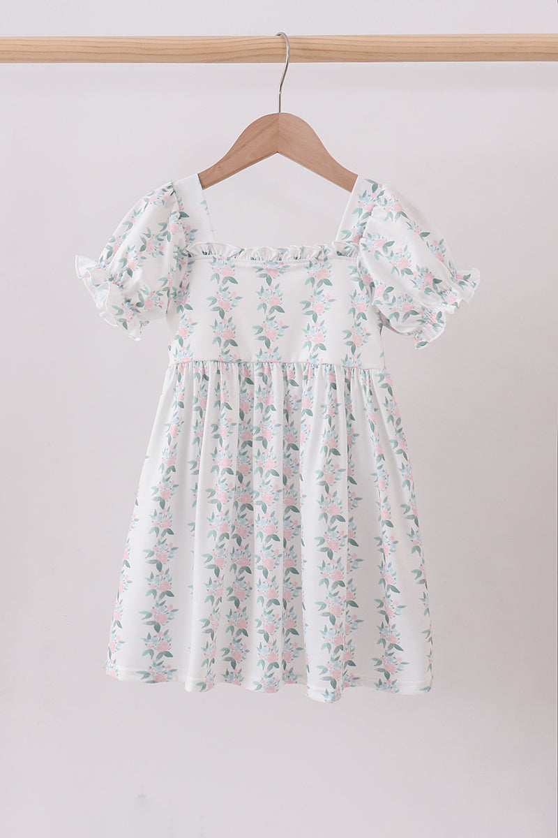 Sage Blossom Matching Dress | Mommy & Me