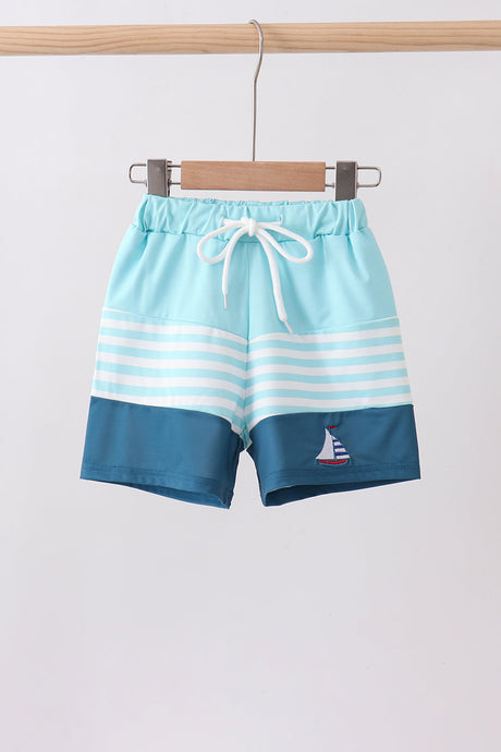 Sail Away Swim Trunks | UPF 50+
