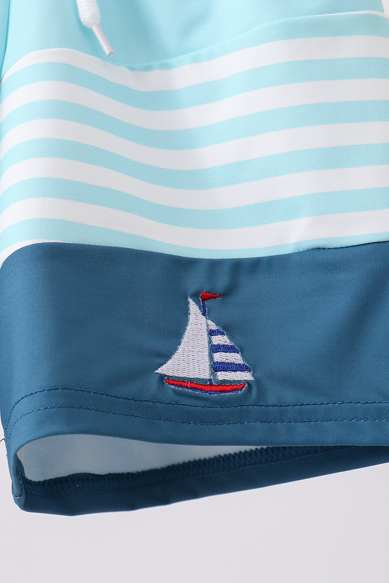 Sail Away Swim Trunks | UPF 50+