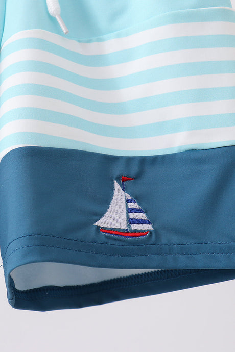 Sail Away Swim Trunks | UPF 50+