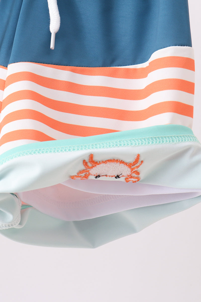 Crabby Cabana Swim Trunks | UPF 50+