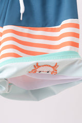 Crabby Cabana Swim Trunks | UPF 50+