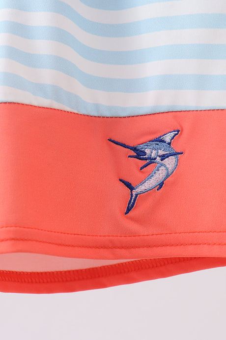 Marlin Tide Swim Trunks | UPF 50+