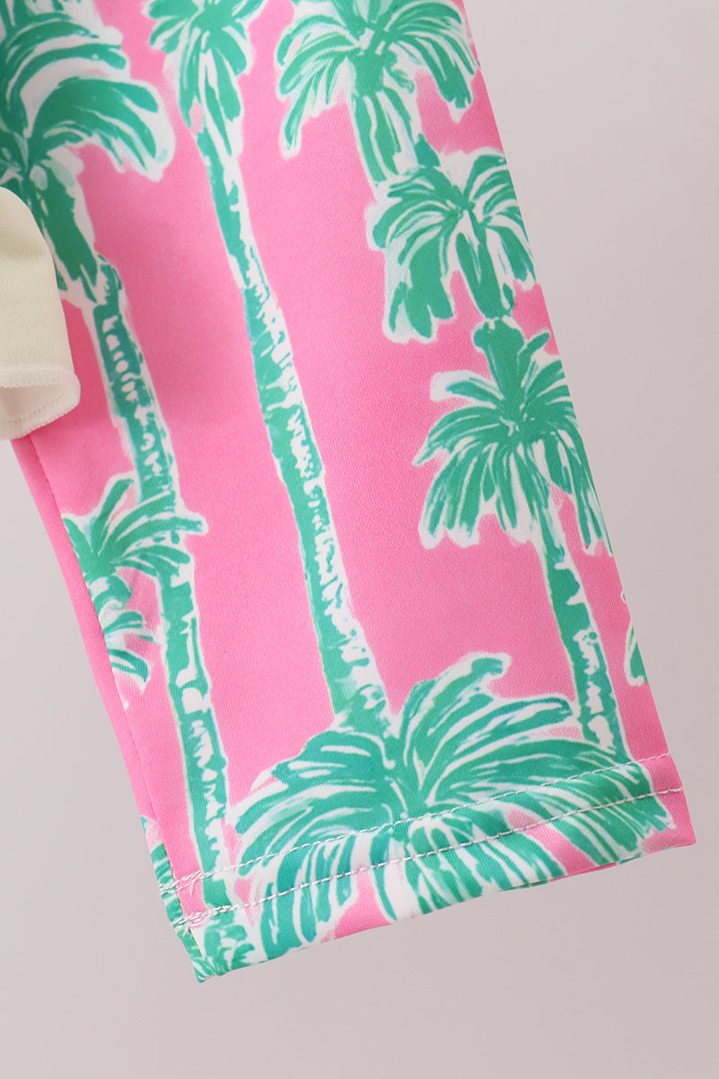 Palm Trees Two-Piece Rashguard | UPF 50+