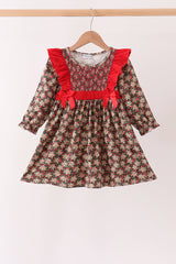 Hollyberry Cottage Smocked Dress