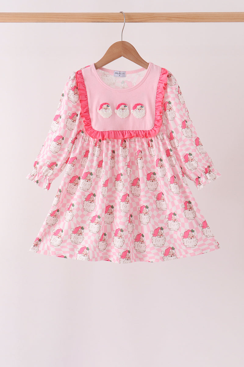 Jolly in Pink Santa Dress