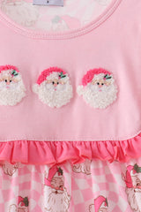 Jolly in Pink Santa Dress