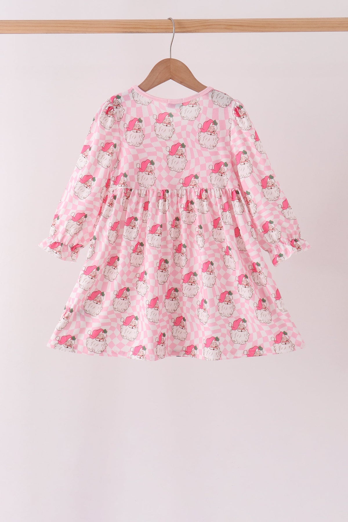 Jolly in Pink Santa Dress