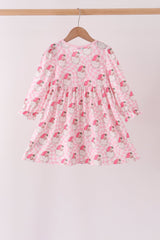 Jolly in Pink Santa Dress