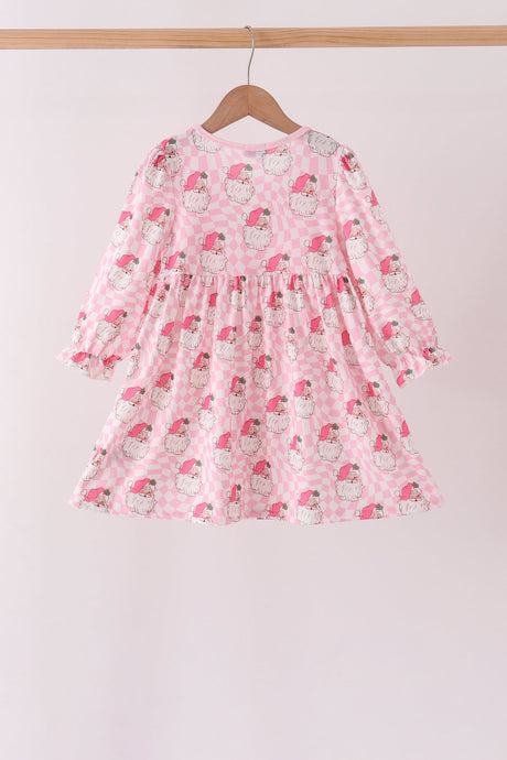 Jolly in Pink Santa Dress