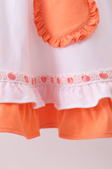 Strawberry Patch Embroidered Dress