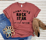 Mama Like A Rock Star | Graphic Tee
