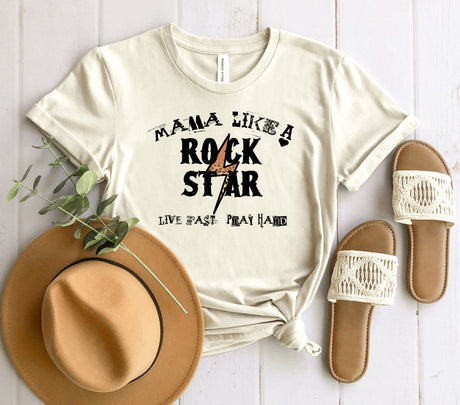 Mama Like A Rock Star | Graphic Tee