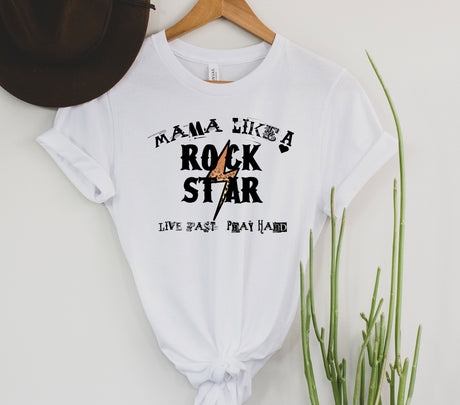 Mama Like A Rock Star | Graphic Tee